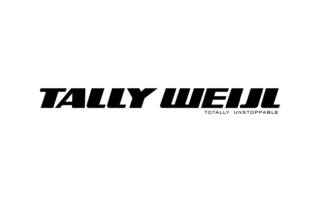 Logo von TALLY WEIJL mit dem Schriftzug "TOTALLY UNSTOPPABLE".