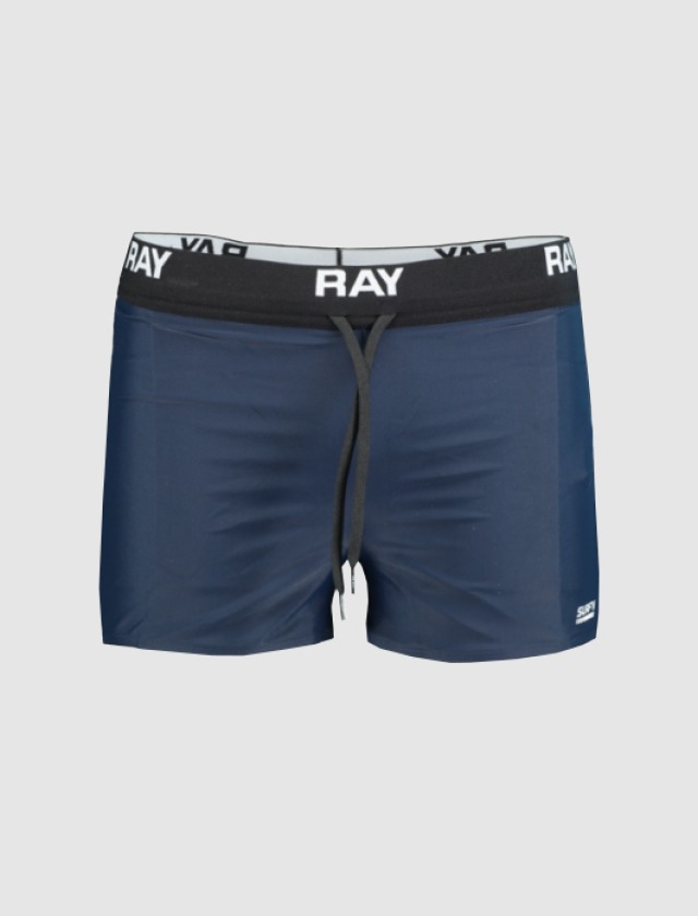 Navyfarbene Ray-Schwimmshorts, ideal für den Strand oder das Schwimmbad Navyfarbene Ray-Schwimmshorts, ideal für den Strand oder das Schwimmbad