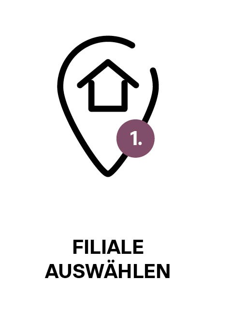 Filiale auswählen Filiale auswählen