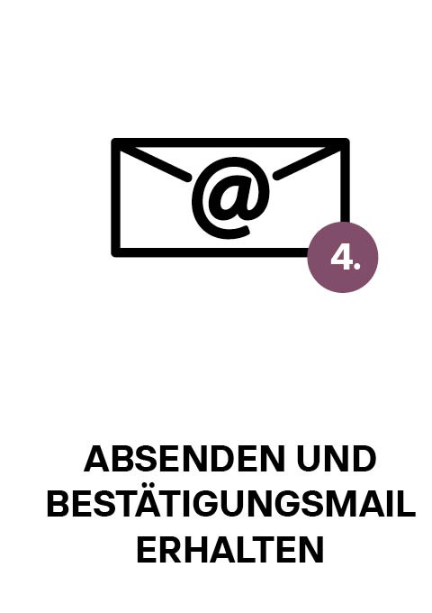 Absenden und Bestätigungsmail Absenden und Bestätigungsmail