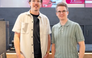 Thomas Howorka, CRM-Manager und Fabian Messner, CEO Modepark Röther